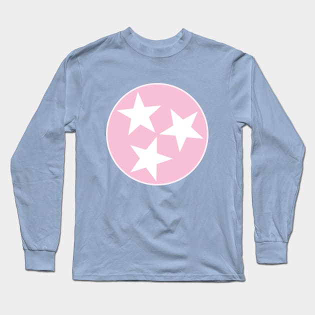 Light Pink Tennessee TriStar Long Sleeve T-Shirt by dustinjax